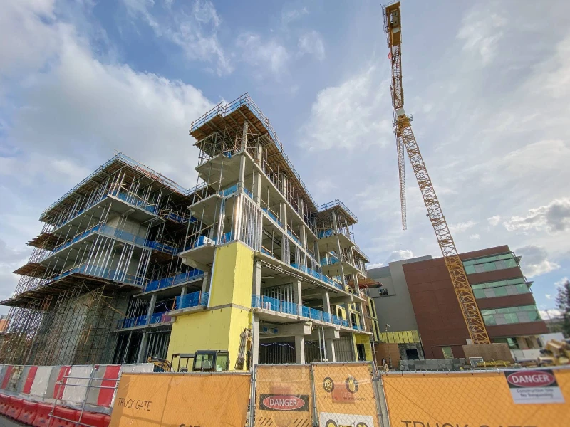 New construction being built